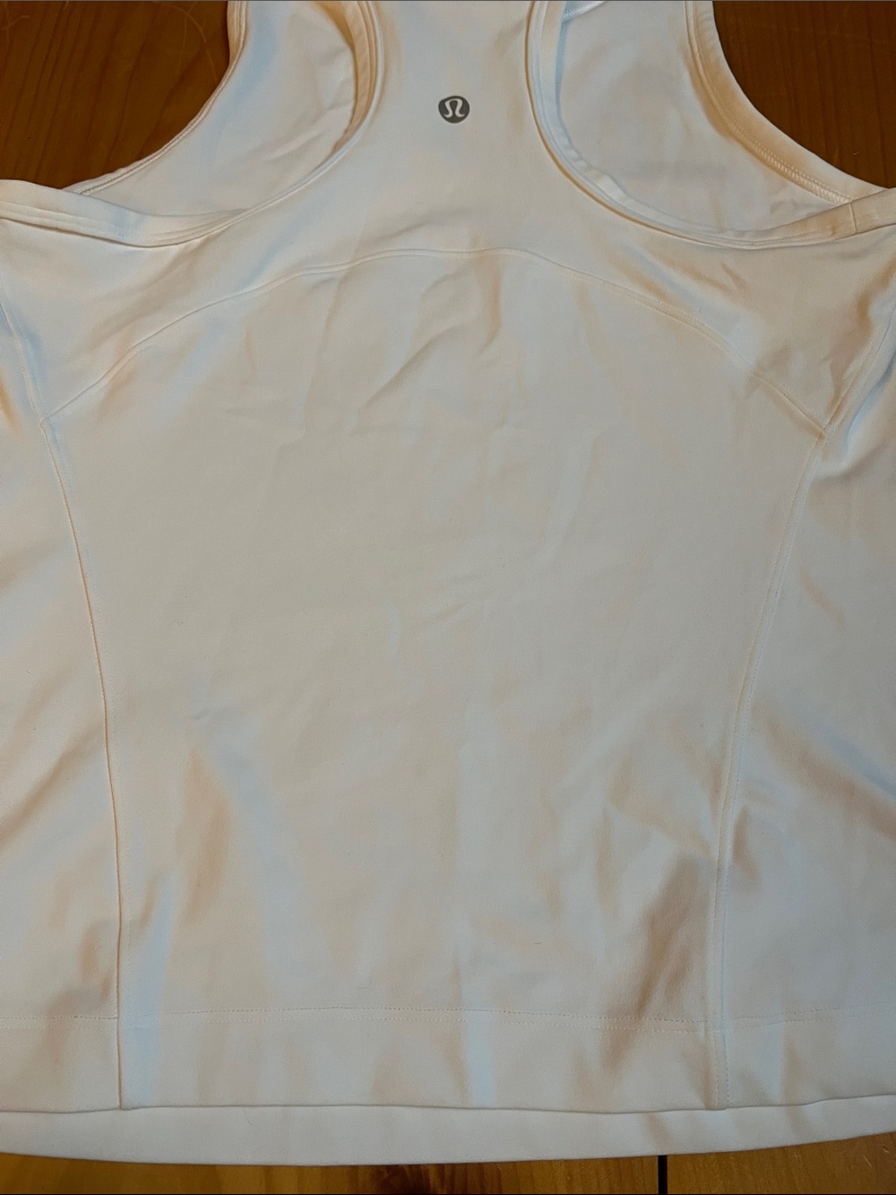 LULULEMON White Align Racerback Tank Top Fitted - Picture 4 of 5